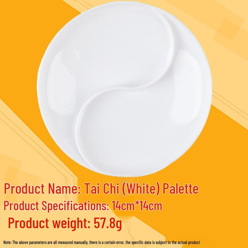 Children's Plastic Color Mixing Palette for Gouache Paints