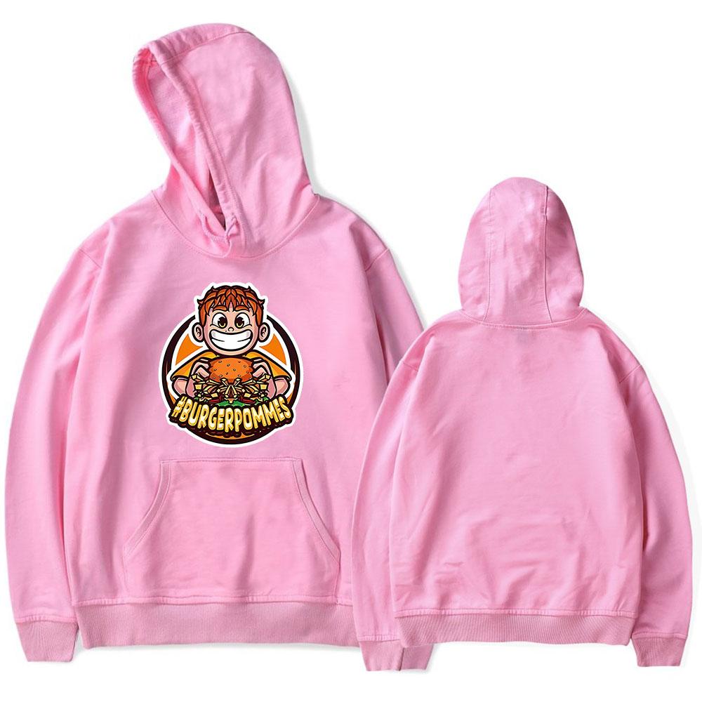 6 Farben Mode Burgerpommes ICrimax Print Kleidung Streetwear Frauen Männer Hoodies Sweatshirt Mode Mit Kapuze Langarm Pullover Tops