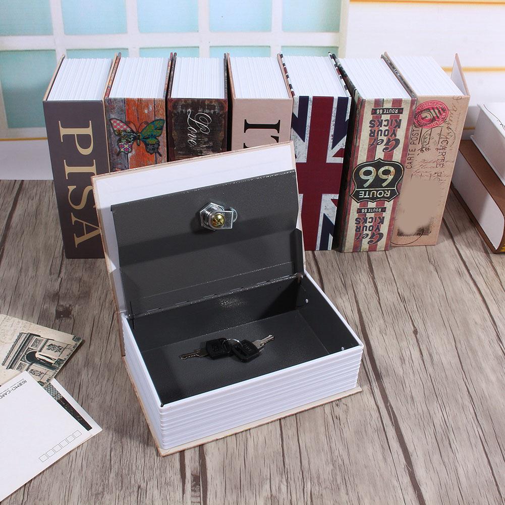 Dictionary Book Secret Safe Security Box Money Cash Jewelry Lock Box (LOVE Type)