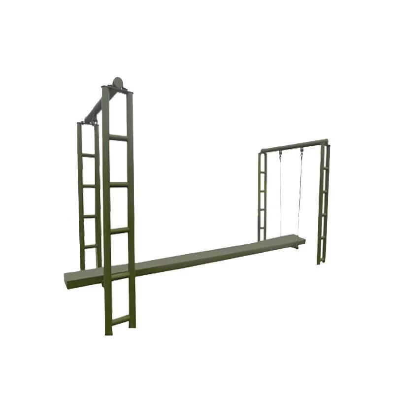 Outdoor Single-Person Balance Beam Trainer