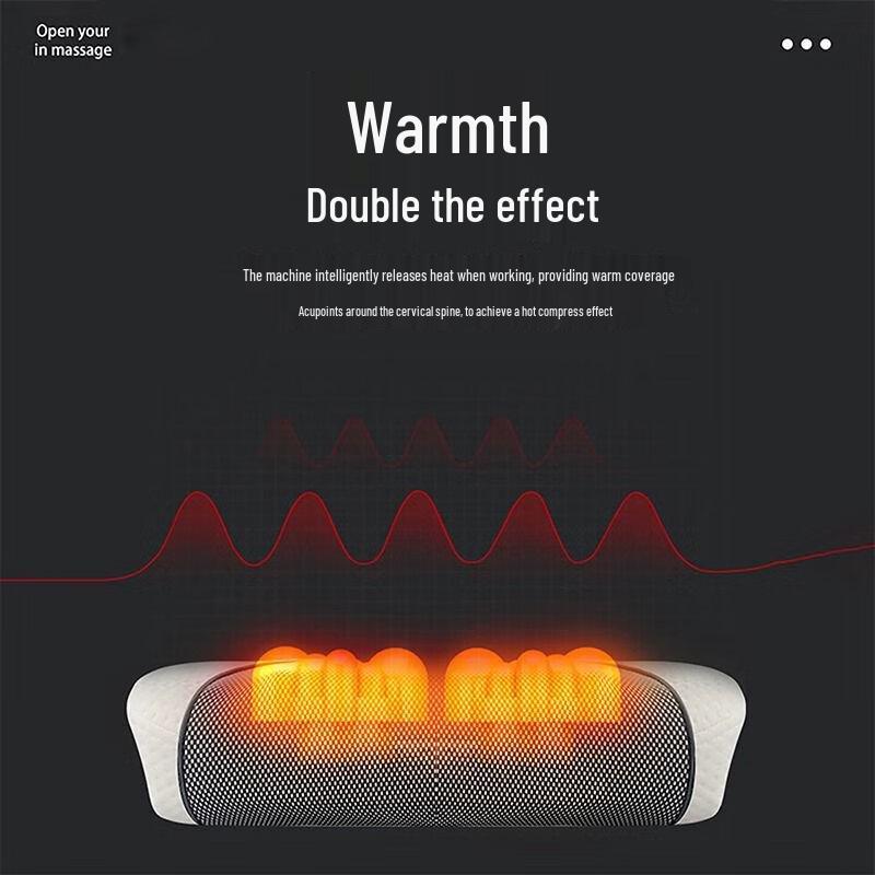 Enlong Electric Multi-functional Neck & Body Massage Pillow