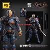 Hot F5 Roundd Culture Batman Series Model Doll Arkham Knight Deathstroke Red Hood Desktop Model Playthings Doll Festival Present