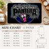 Heavy Metal Band P-pantera Floor Mat Non-Slip Absorbent Floor Mat Decorative Rug for Home Bathroom Bedroom Entryway