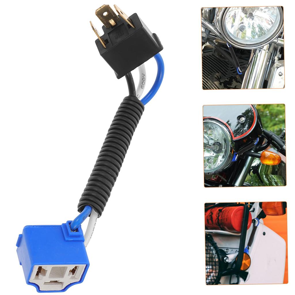 MUELODSIC Fog Light Wiring Harness H4 Plug Connector H4 Plug Extension