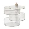 3 Layer Dried Fruit Tray Transparent Snack Plates Nuts Container for Living Room