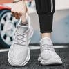2025 New Men's Mesh Athletic Sneakers Lightweight Breathable Sport Shoes Outdoor Running Tennis Anti Slip Summer Casual Footwear