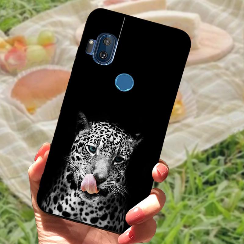 For Moto One Hyper Case Cover For Moto OneHyper Silicone Soft Marble Black Bumper Funda Coque for Moto One Hyper Protective Capa