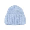 Korean Version of Women's Wool Hat Fashionable and Versatile  Big Head  Ear Protection  Cold Cold Hat  Solid Color Simple Hat