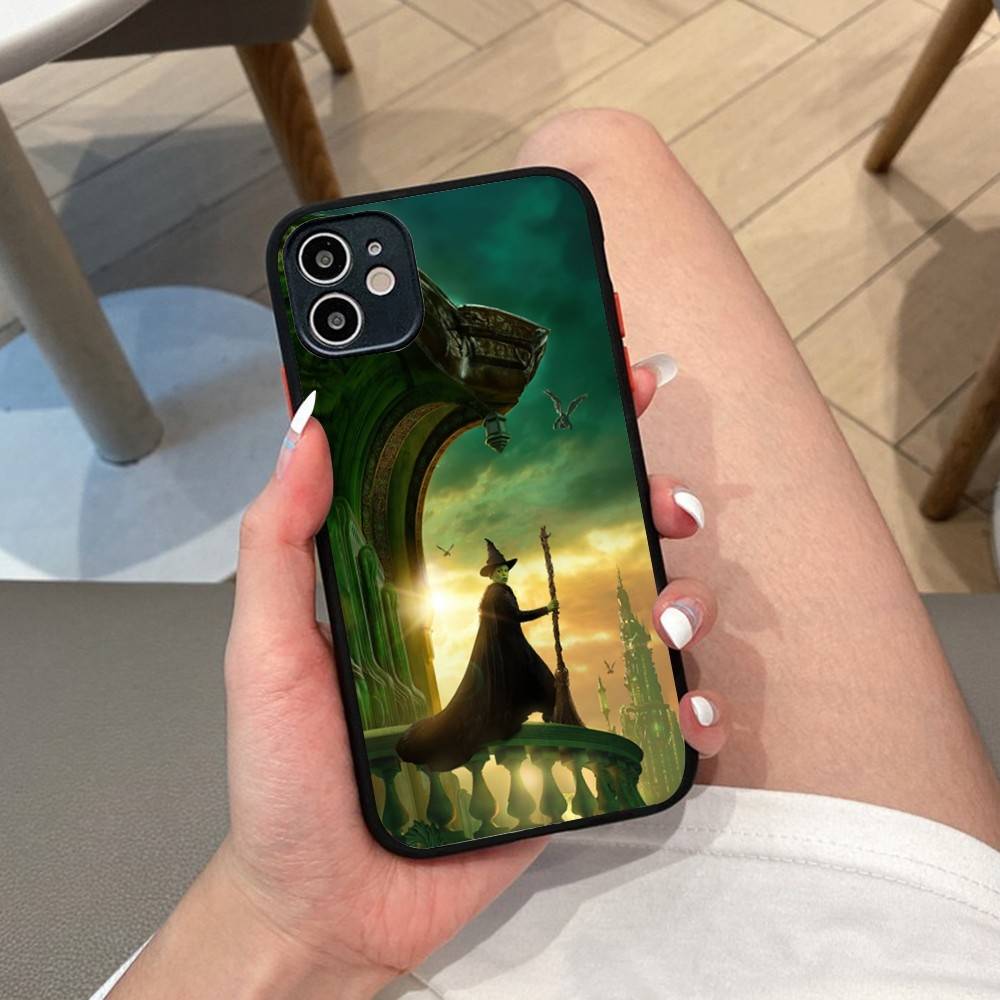 Musical W-Wicked Phone Case For IPhone 14 X XR XS 7 8 Plus 11 12 13 Pro MAX 13mini Matte Shockproof Case