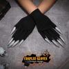 Coole Halloween-Handschuhe Lange Nägel Lustige Handschuhe Klaue Verkleidung Fäustlinge für Halloween-Party Cosplay-Zubehör
