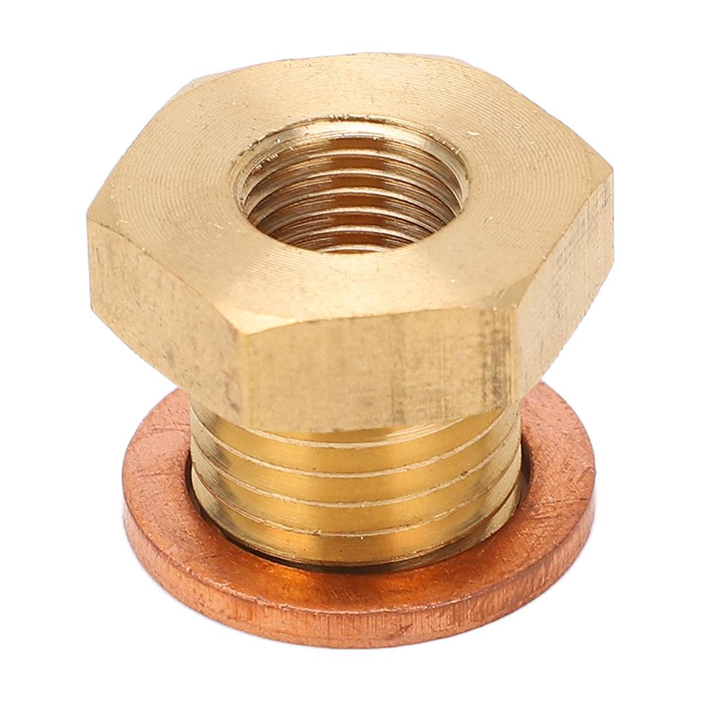Car High Strength Universal Pressure Temperature Gauge Sender Adapter 1/8in NPT to M14x1.5 Male Auto PartsReplacement Sensors2