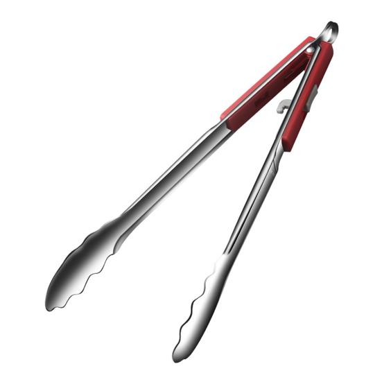 Modern Nonslip Cooking Tongs Easy to Operate Food Grade Kitchen Tongs