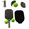 Pickleball Paddle Practical 16mm Carbon Fiber for Consistency Control Adults Style A