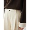 ELLE Women's French Style Straight Leg Casual Pants