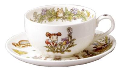 Noritake Bone China My Neighbor Totoro Milk Tea Cup Saucer & T97285/4660-2