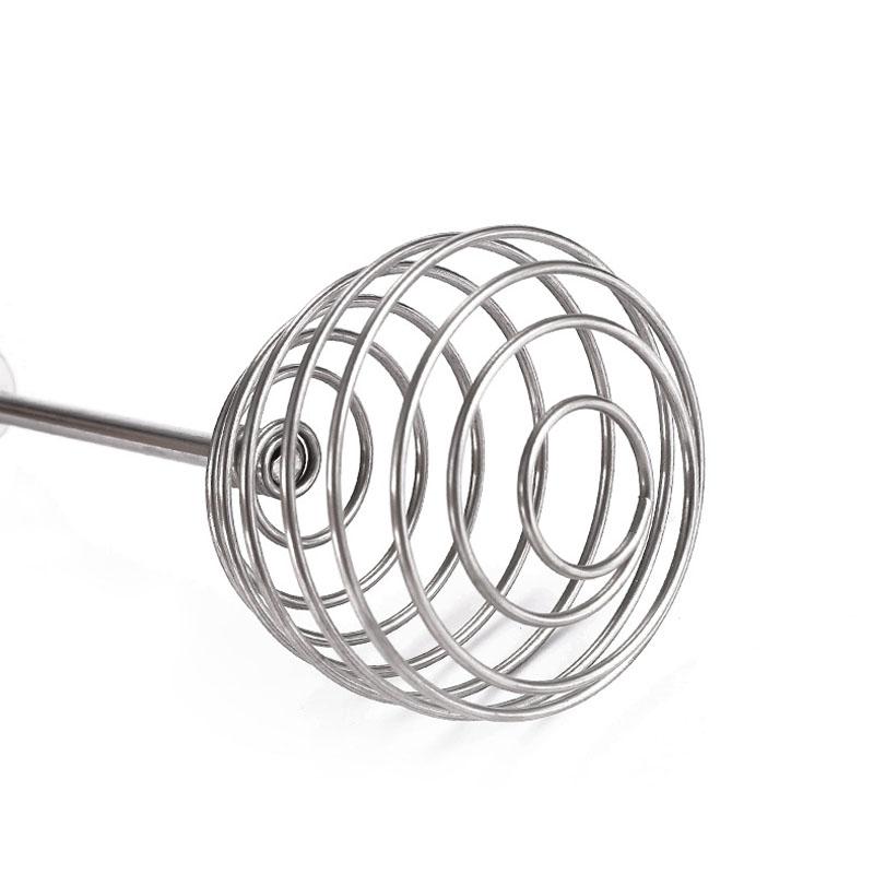 1 Pieces Stainless Steel Spring Whisk Cream Egg Beater Gravy Cream Hand Mixer Kitchen Tool Accessories