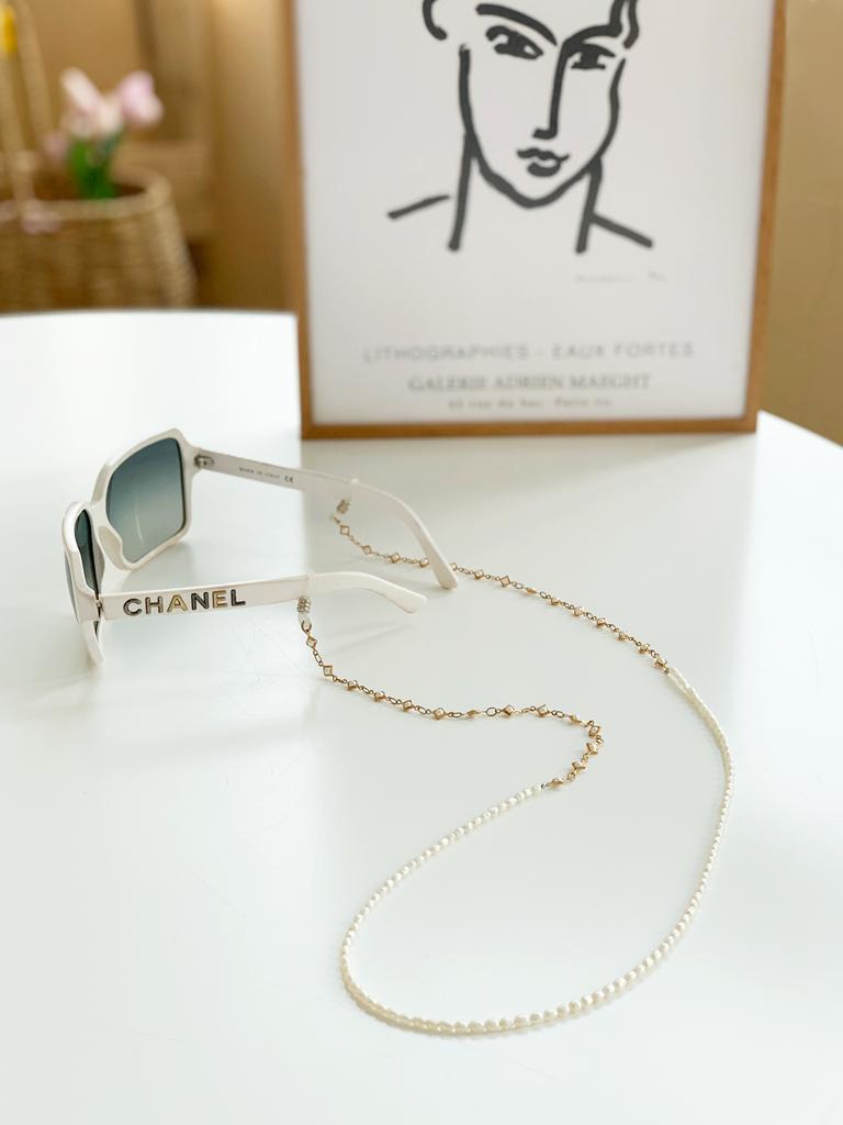 Okidilupo Stella Pearl Glasses Strap