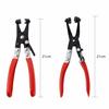Steppiano Hose Clamp Pliers, Set of 3, Band Clip Pliers, Car Clamp Pliers, Flat Band Clips, Automotive Disassembly, Maintenance, Replacement, Inspecti