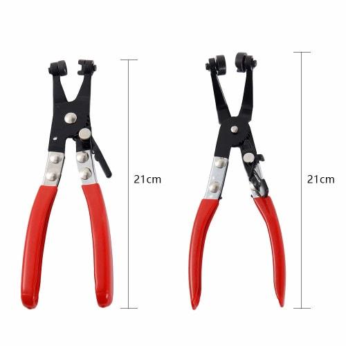 Steppiano Hose Clamp Pliers, Set of 3, Band Clip Pliers, Car Clamp Pliers, Flat Band Clips, Automotive Disassembly, Maintenance, Replacement, Inspecti