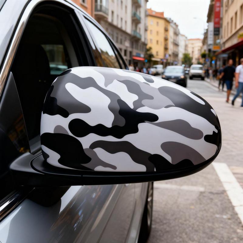 Pellicola Vinilica Wrap Mimetica Stealth Modello Camo a Pixel Foglio per Wrapping Moto Adesivo Fai-da-te per Auto Computer Console Bicicletta