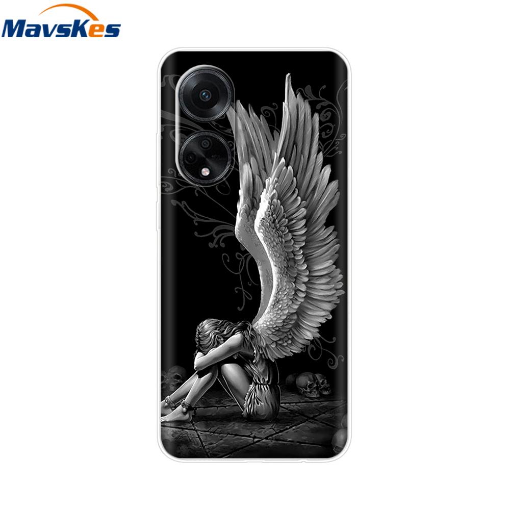 Phone Case For OPPO A98 5G Case CPH2529 Bumper Cute Cartoon Soft Silicone Back Cover for Oppo A98 5G A 98 OPPOa98 Fundas Coque