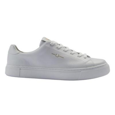 Fred Perry Mens Classic Logo Leather Trainers