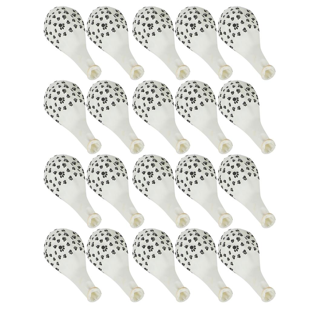 20Pcs Animal Pattern Balloons Round Latex Balloons Decoration for Birthday/Party