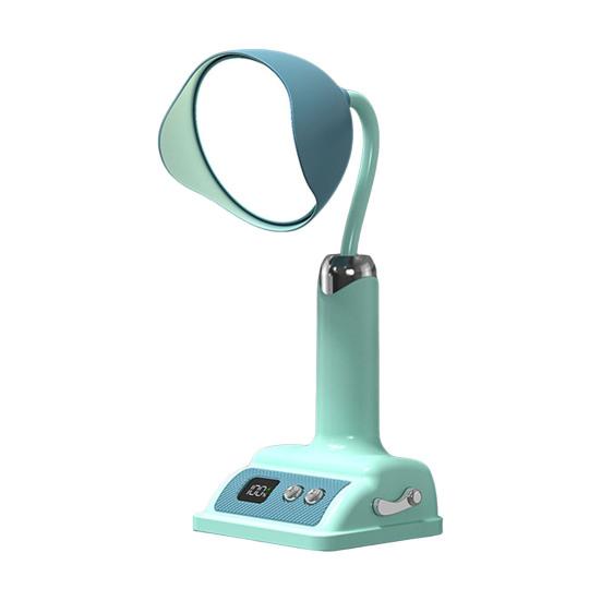 

Night Light Multi-Level Brightness Color Temperature Adjustable Flexible 360 Degree Silicone Neck Portable Eye Protection Rechargeable Desk Lamp зелений