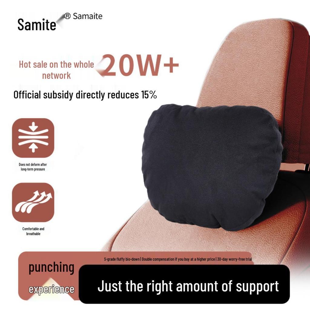 Maybach Second-Gen Car Headrest & Lumbar Pillow for Tesla & Xiaomi