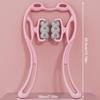 Six-Wheel Magnetic Therapy Manual Cervical Massager For Neck Back Waist - Muscle Tension Relief And Relaxation Rolling Tool