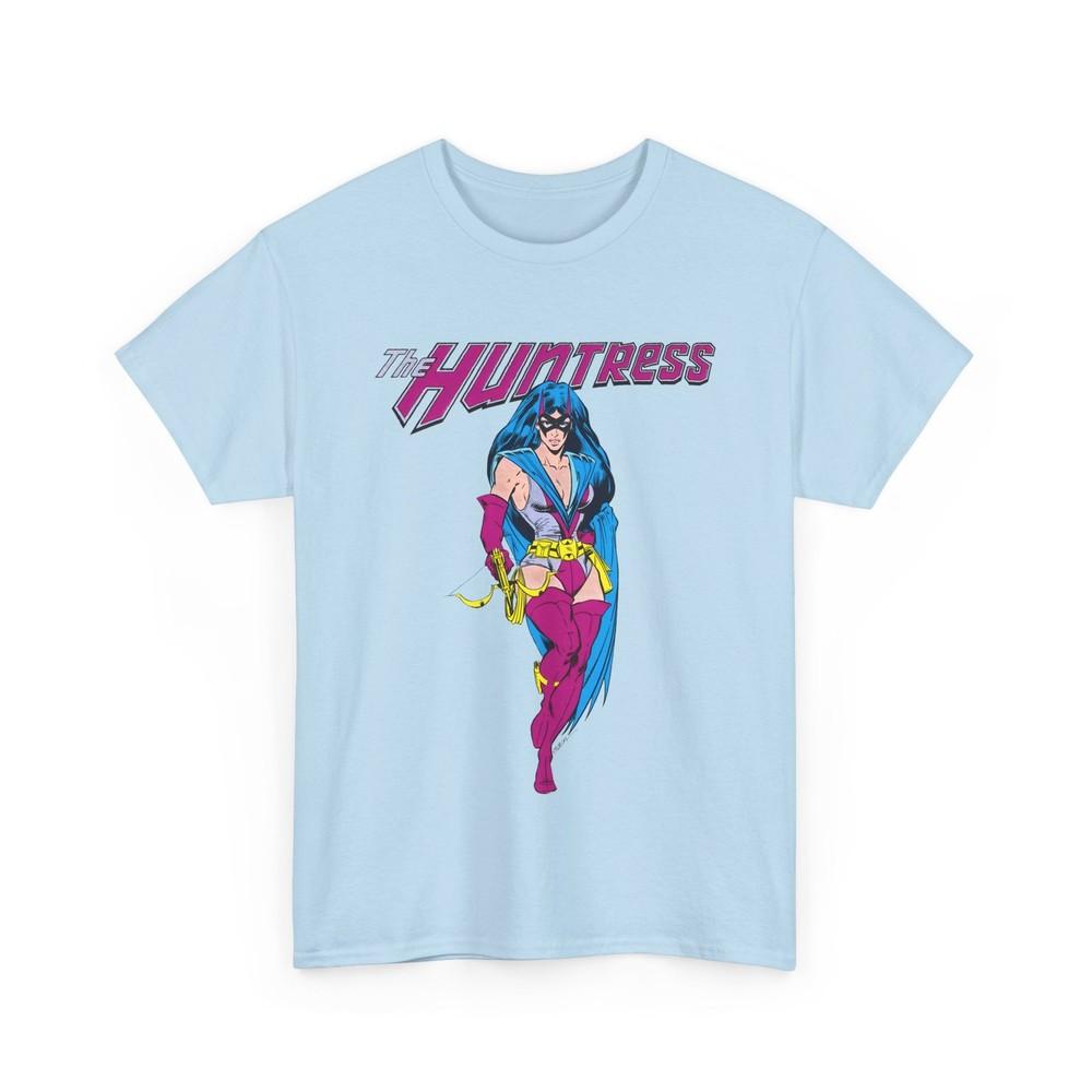 Huntress T-Shirt - Joe Staton Art - Helena Wayne, Pre-Crisis Earth 2 - DC Comics