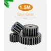 Pinion Gears 1.5M-12T/13T/14T/15T/16T/17T/18T/19T/20T/21T/22T SC45# Carbon Steel Cylindrical Gear High Frequency Quenching Teeth