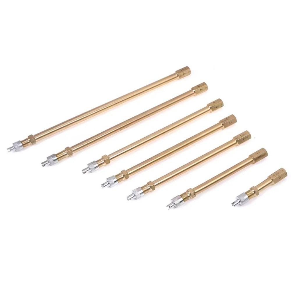 50-200mm Valve Stem Adaptor Anti Rust Tyre Valve Extender Tyre Inflator Adaptor  Auto Repair
