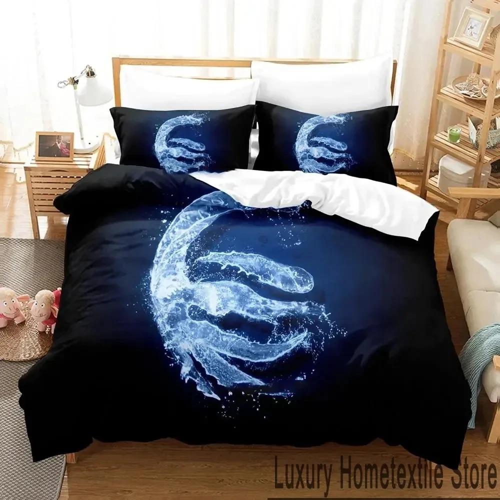 3D Print Cartoon Avatar The Last Airbender Bedding Set Boys Girls Twin Queen King Size Duvet Cover Pillowcase Bed Boys Adult