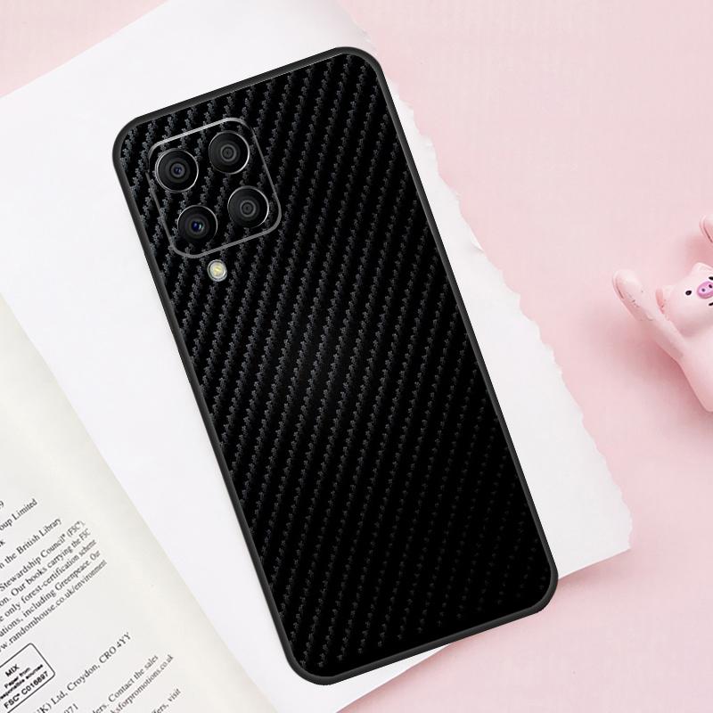 Funda de Fibra de Carbono Forjada Para Samsung Galaxy M13 M23 M33 M53 M30s M31s M32 M52 M12 M55 M15 M20 M21 M51 M34 M54