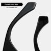 PC Sunglasses Goggles Color-block Gradient Lenses Big Frames Shades UV400 Block Glare UV Protection Sun Glasses Women Fashion