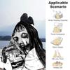 1pc Blanket Thriller Manga Junji Ito Tomie2 Print Design, Lightweight Blanket for Sofa, Bed- Soft &Warm, Gift for All Seasons Like Christmas, Hallowee