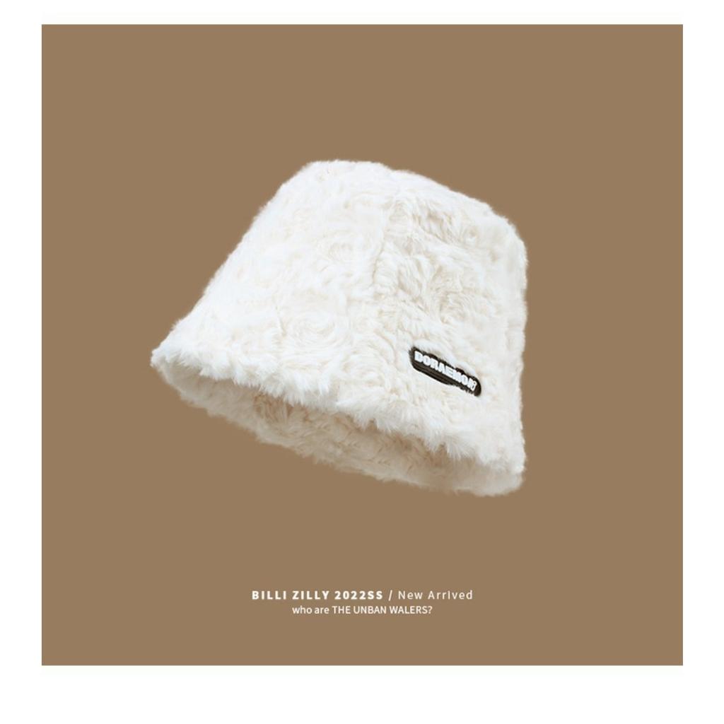 Women's Style, Fisherman's Hat, Warm Hat, Outdoor Hat, Windproof Hat, Cold Proof Hat, Plush Hat