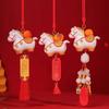 Car Pendant With Resin Material For Festive Year Of The Horse Decor
