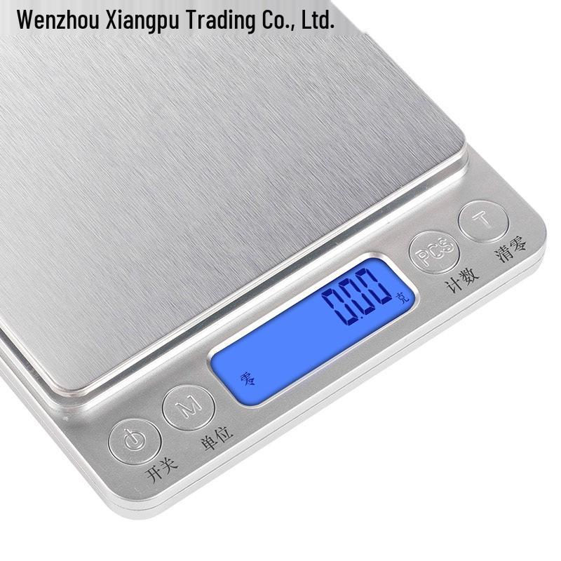 Portable High-Precision Kitchen Scale for Food, Baking, and Flour Weighing