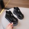 Stivali in Pelle per Bambine Autunno Inverno Stivaletti Corti per Bambine Ragazzi Stivali per Bambini Piccoli Scarpe Antiscivolo