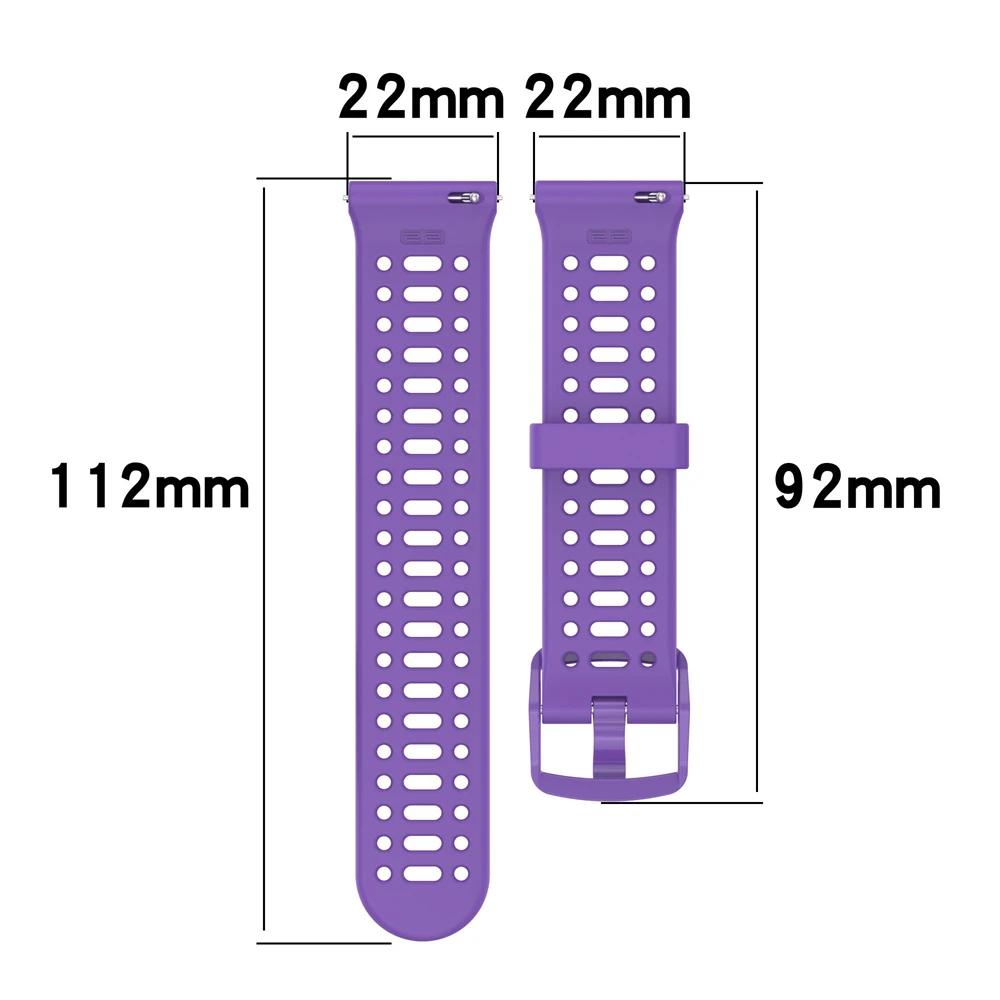 Sports Silicone Watch Strap For TicWatch Pro 3 Ultra Band For TicWatch GTW/GTX/S2/E2/E3/GTH Bracelet 20mm 22mm Soft Wristband