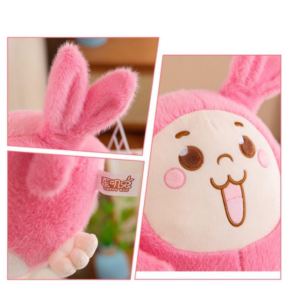 Carrot Happy Too Plush Toys PP Cotton Raccoon Plush Doll Rabbit Animal Kids Doll  Home Decor