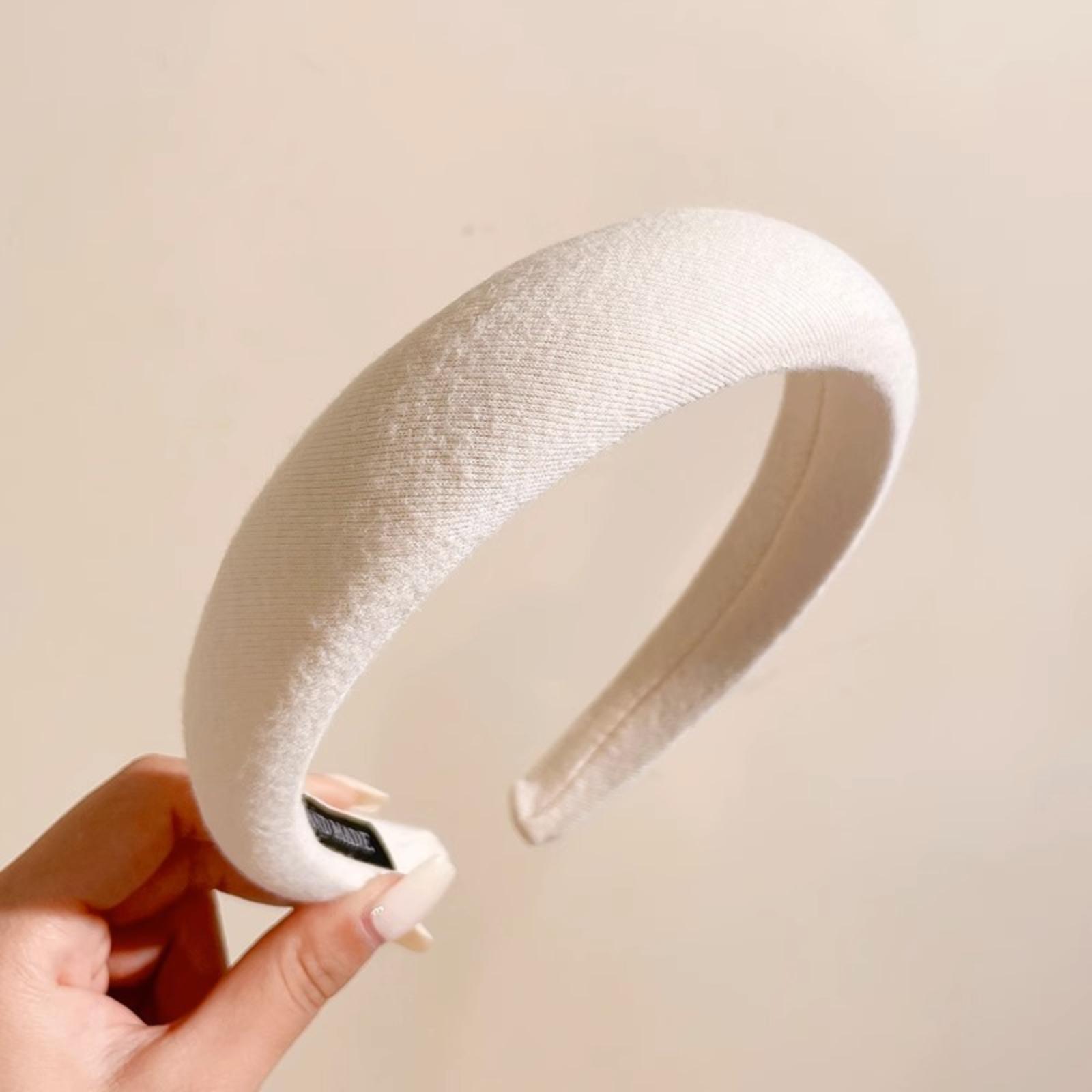 

Non- Toothed Headband For Pressing Bangs And Broken Hair, Black And Brown Face Washing Hair Accessories For Women One Size