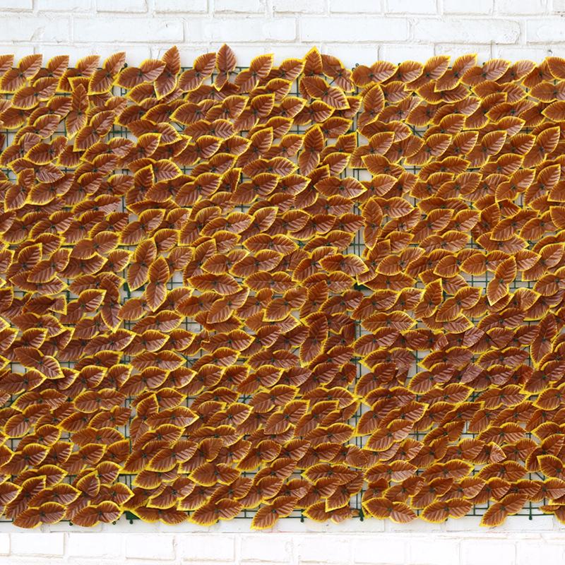 Outdoor Artificial Green Plant Fence with Pothos Leaves – Ideal for Balcony and Garden Decoration