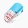 1Pcs Cartoon Back Of The Head Ponytail Half Tie Hair High-End Shark Clip Color Blocking Pill Heart Medical Series Grab Clip