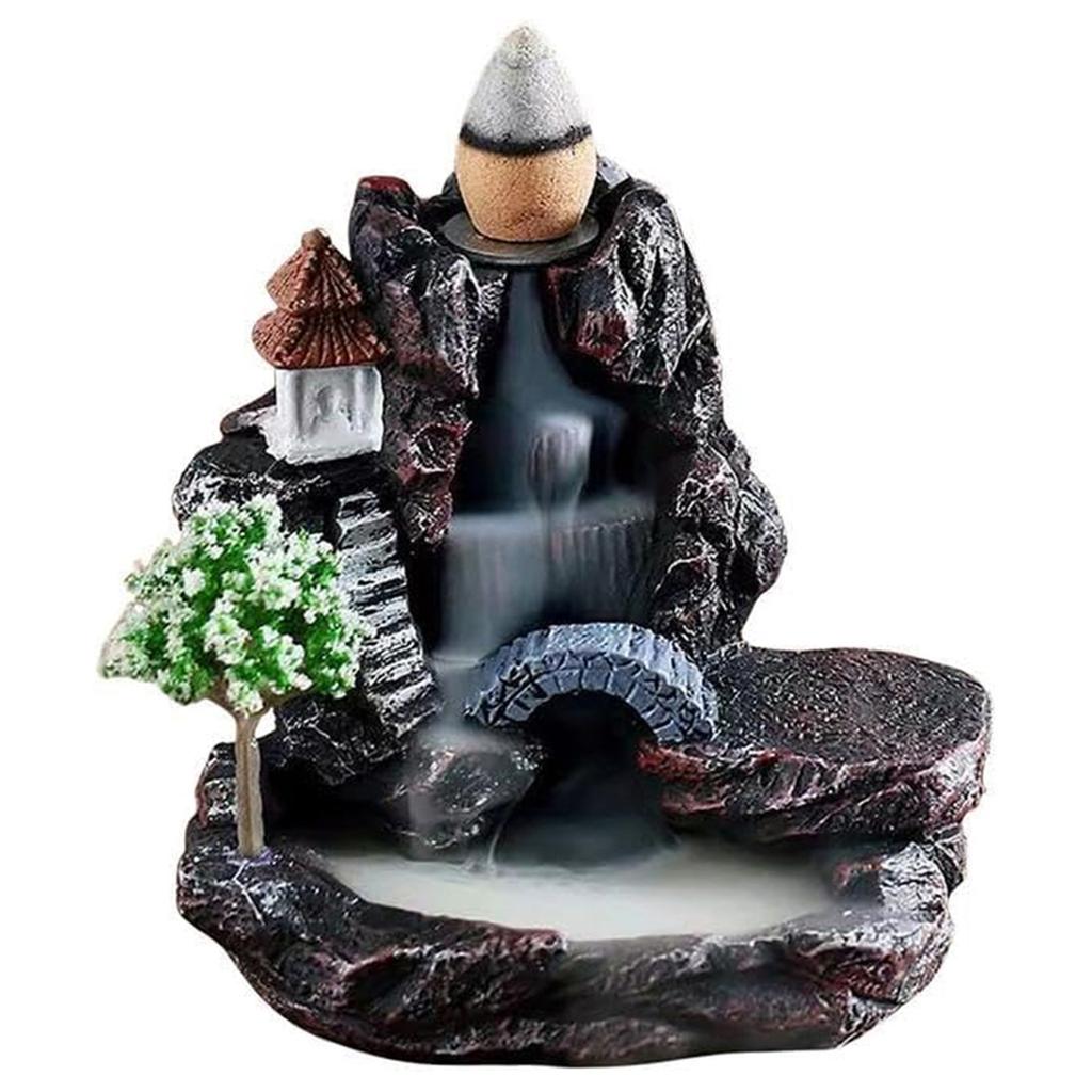 Sanxingdui Alloy Incense Burner - Mini Vintage Holder for Meditation, Cones & Coils, Retro Home Decor Gift