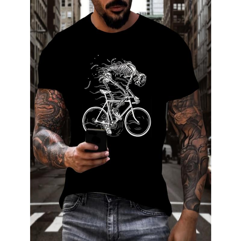 Fashion 3D Print Men Short Sleeve Round Neck T-Shirt Plus Size Tee Summer Casual Tshirts
