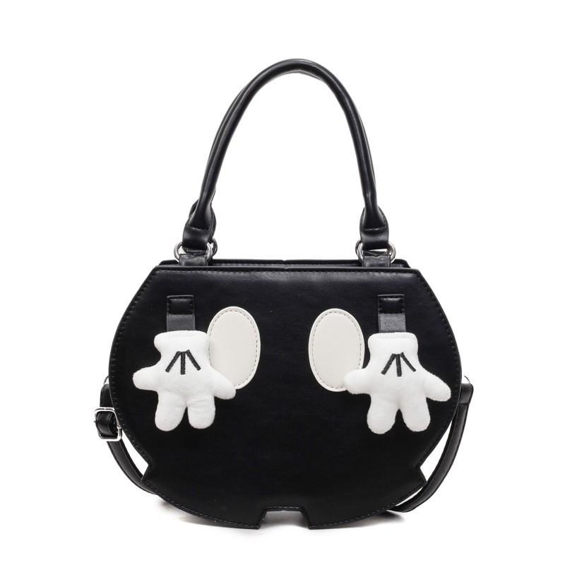 

Ins Забавная Девочка Маленькая Квадратная Сумка Сетевая Красная Волна Горячая Уличная Сумка Через Плечо Нишевый Дизайн чёрный