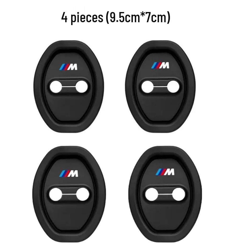 Universal Silicone Car Door Lock Protection Pad - Sound Reduction & Shock Absorption for Select Models